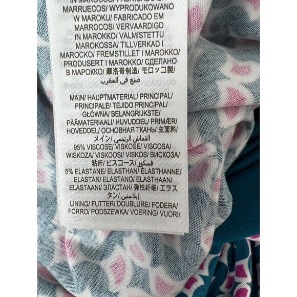 Boden Teal, white and pink Wide Leg Jumpsuit - Picture 8 of 8